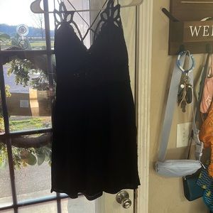 Black tank top dress